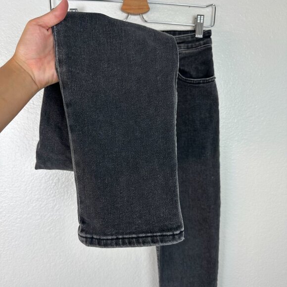 Everlane The High Rise Straight Ankle Jean 26 Washed Black Minimalist Contempora - Picture 6 of 8